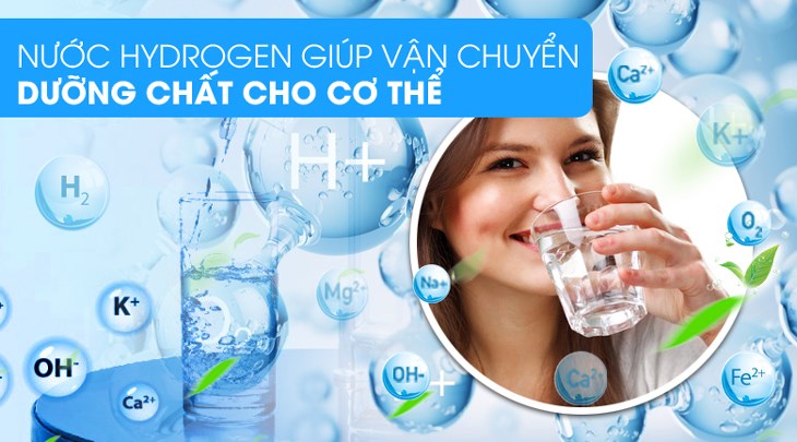 Máy lọc nước R.O Hydrogen Kangaroo KG100HC 10 lõi tạo ra nguồn nước giàu Hydrogen tốt cho sức khỏe