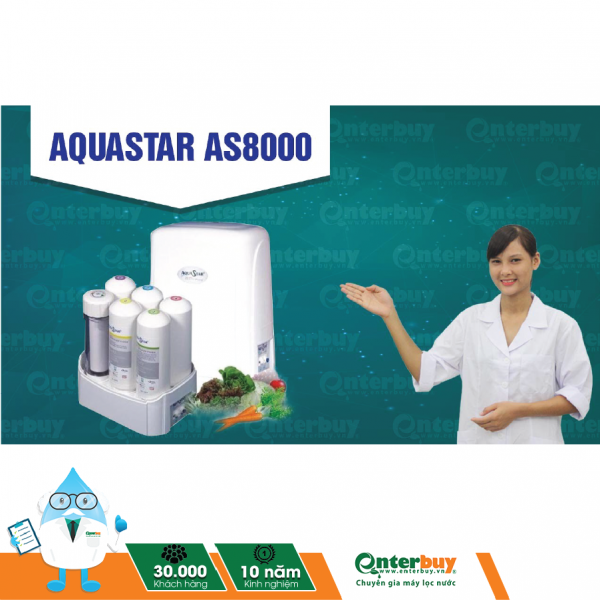 Máy lọc nước nano Aquastar AS8000