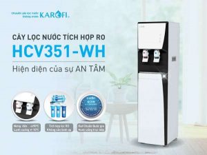 Máy nóng lạnh RO Karofi HCV351-WH